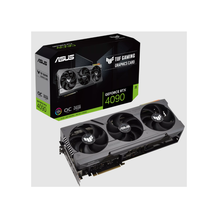 ASUS TUF-RTX4090-O24G-GAMING NVIDIA GeForce RTX 4090 24 GB GDDR6X 3