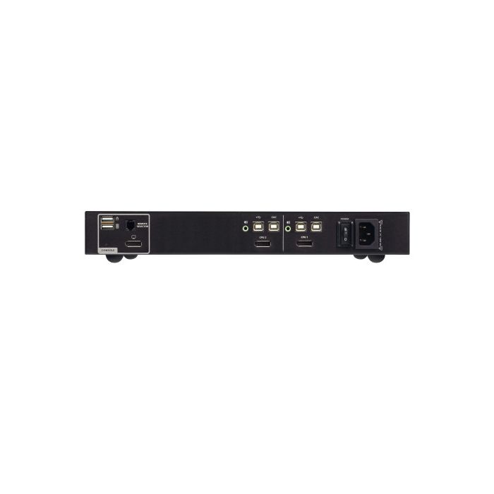 ATEN Switch KVM de seguridad avanzada DisplayPort USB de 2 puertos con CAC (compatible con PSD PP v4.0) 1