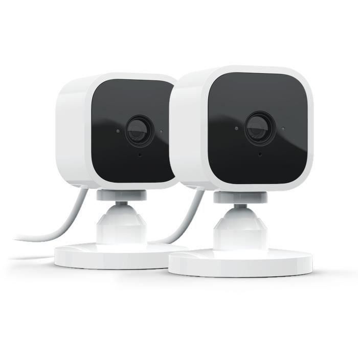 Blink Home Security AAABH71397 Sistema de Minicámara de 2 Cámaras, Color Blanco