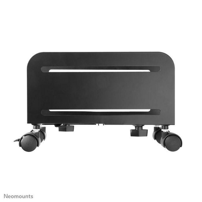 Neomounts CPU-M100Black - Soporte Móvil Ajustable para CPU y Torres PC, Instalación Vertical, Ancho 12-21 cm, con Ruedas Bloqueables - Negro 2
