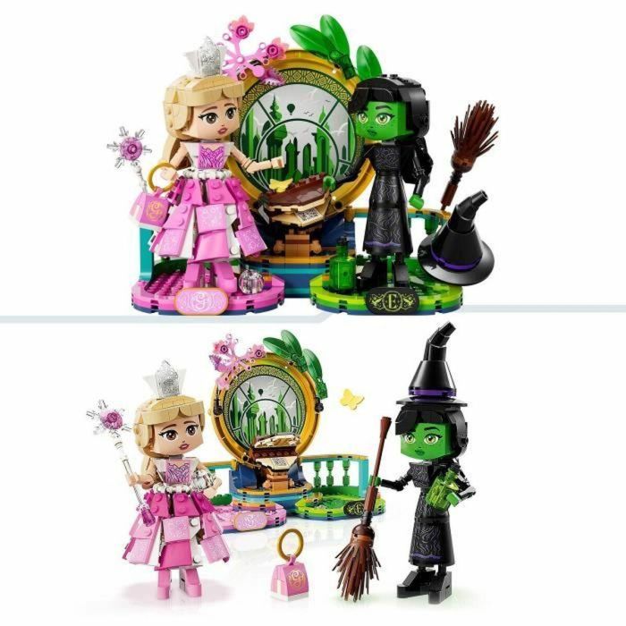 LEGO 75682 Minifiguras de Elphaba y Glinda de Wicked 3 LEGO 75682 Minifiguras de Elphaba y Glinda de Wicked 3