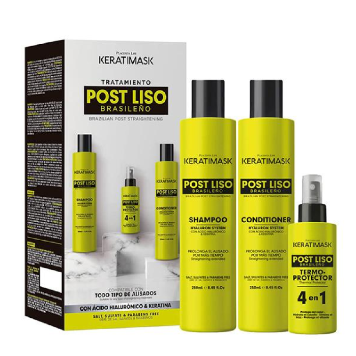 Lisso Keratina Kit Pos Alisado Lisso Keratina Kit Pos Alisado