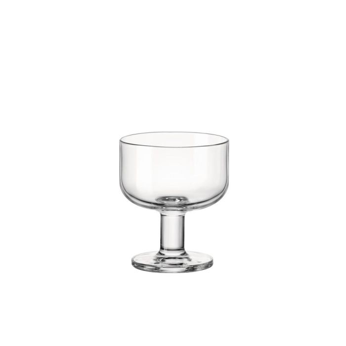 Bormioli Rocco Copa Helado Hosteria 240ml Vidrio Templado Apilable - Pack de 6 Unidades - Altura 100mm, Diámetro 86mm Bormioli Rocco Copa Helado Hosteria 240ml Vidrio Templado Apilable - Pack de 6 Unidades - Altura 100mm, Diámetro 86mm