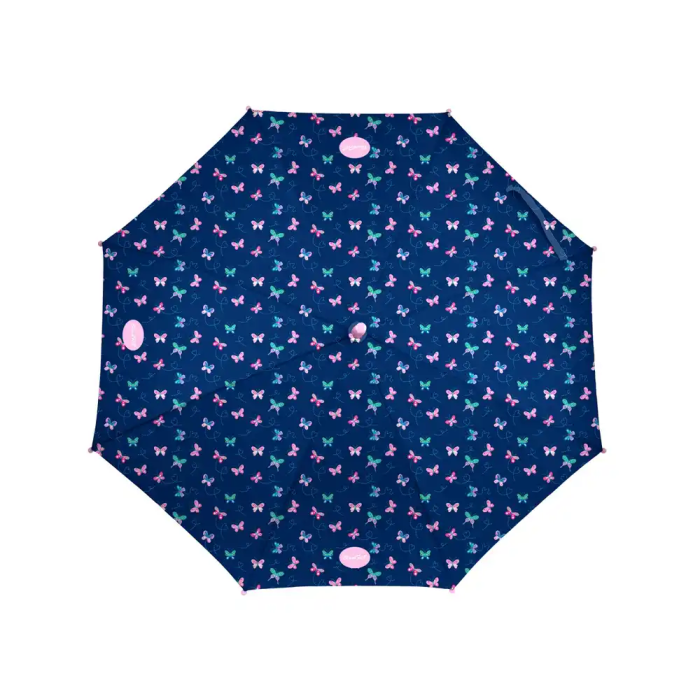 Safta Paraguas Automático 60 cm Blackfit8 Mariposas 1