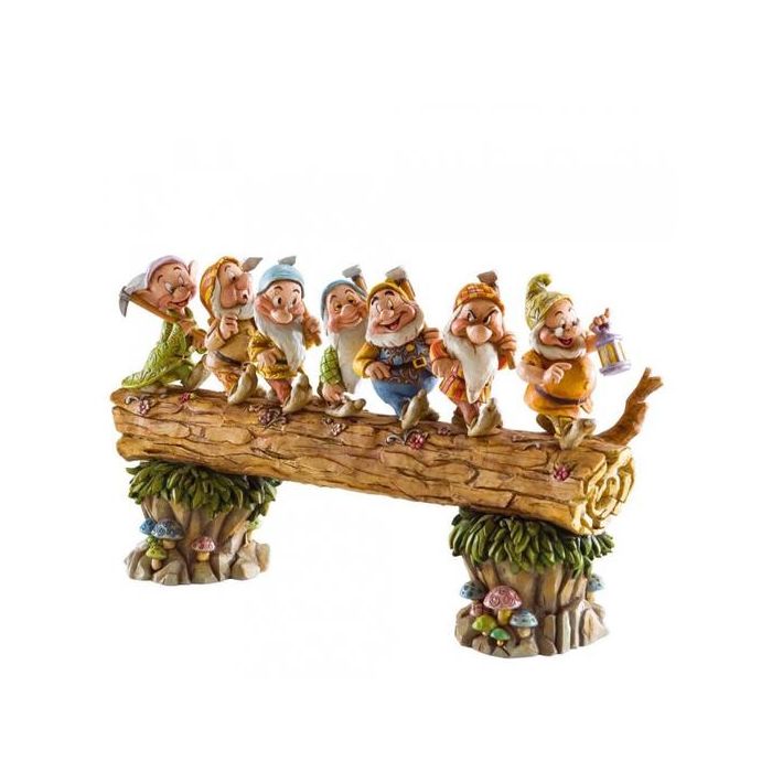 Enesco Figura Disney Los Siete Enanitos de Resina Pintada a Mano, 21 cm 0 Enesco Figura Disney Los Siete Enanitos de Resina Pintada a Mano, 21 cm 0