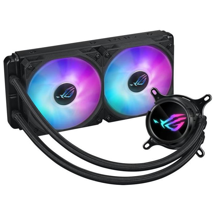 ASUS ROG Strix LC III 240 ARGB Kit de Refrigeración Líquida para CPU 2x 12cm Negro 2 ASUS ROG Strix LC III 240 ARGB Kit de Refrigeración Líquida para CPU 2x 12cm Negro 2
