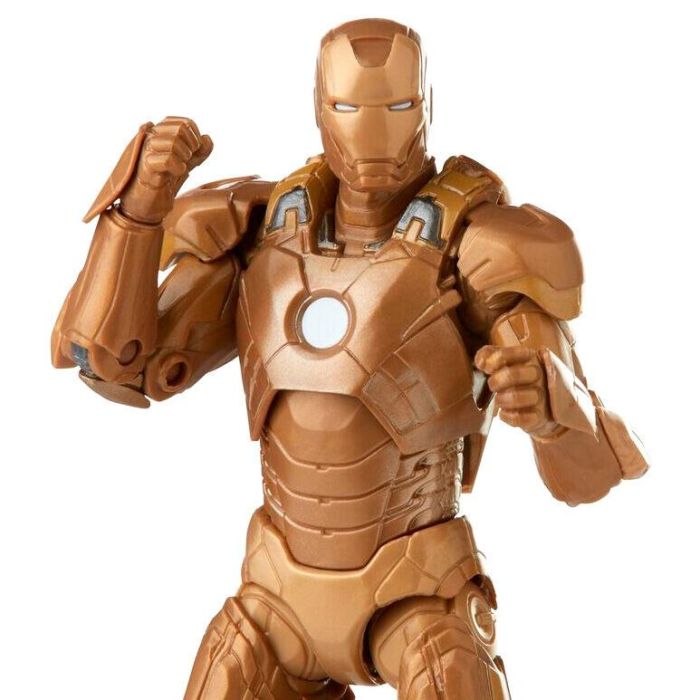 Hasbro Iron Man Mark XXI Happy Hogan & Iron Man 3 The Infinity Saga Marvel Figura 15cm 5