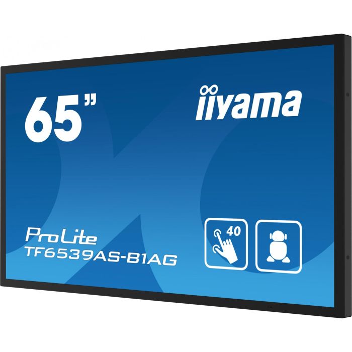 IIYAMA TF6539AS-B1AG Pantalla Táctil IPS 64.5" 4K UHD para Señalización Digital con Android 11 y 24/7 10