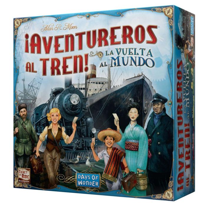 Days of Wonder Aventureros al Tren! La Vuelta al Mundo Juego de Mesa 0 Days of Wonder Aventureros al Tren! La Vuelta al Mundo Juego de Mesa 0