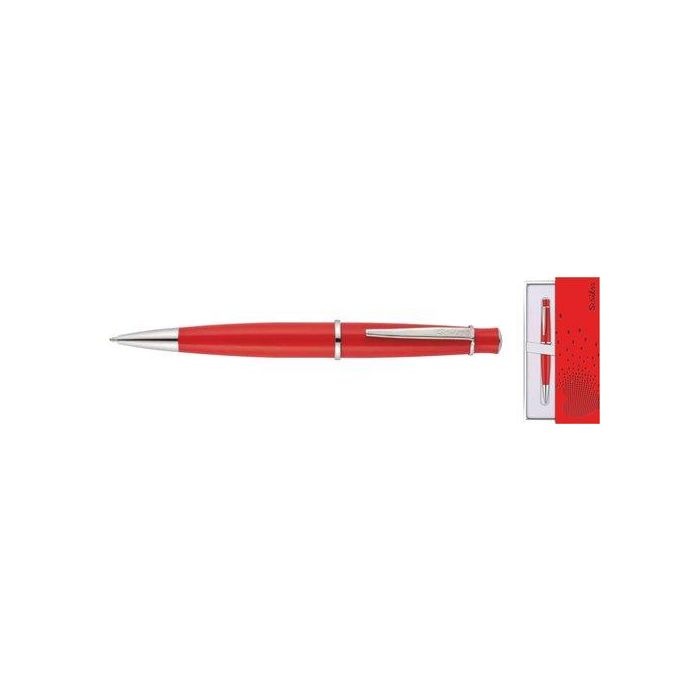 Boligrafo Scrikss Chic 62 Rojo (En Estuche Premium)