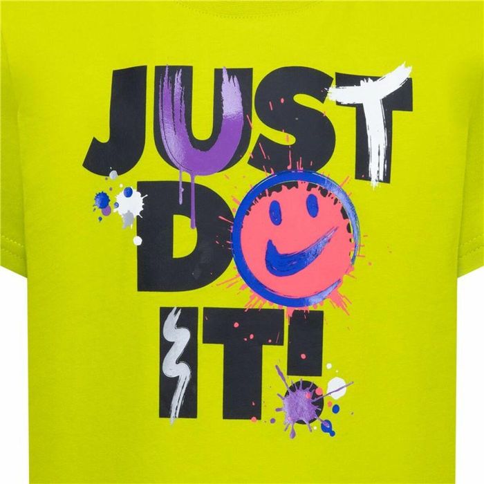 Camiseta de Manga Corta Infantil Nike Nkb Express Yourself Jdi Ss Amarillo 2 Camiseta de Manga Corta Infantil Nike Nkb Express Yourself Jdi Ss Amarillo 2
