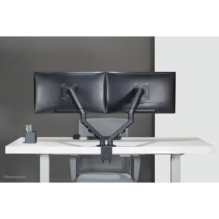 Neomounts FPMA-D650DBLACK Soporte de mesa para 2 monitores, hasta 27", Negro 8