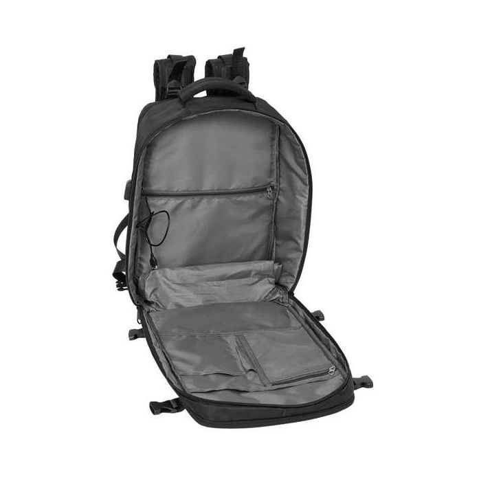 Mochila Escolar Safta Negro Negro 5