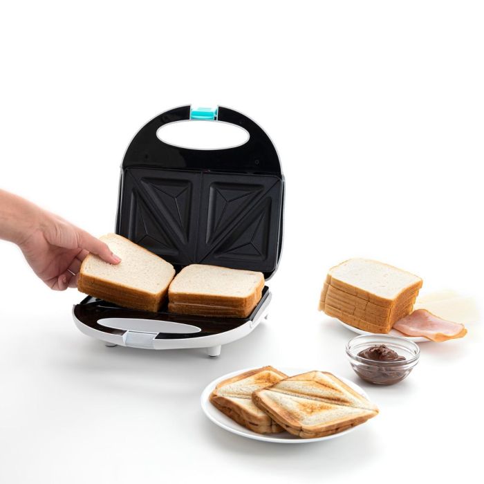 Sandwichera Doble Gallery DCook 750 W - 25x24x9,5 cm (6 Unidades) 2