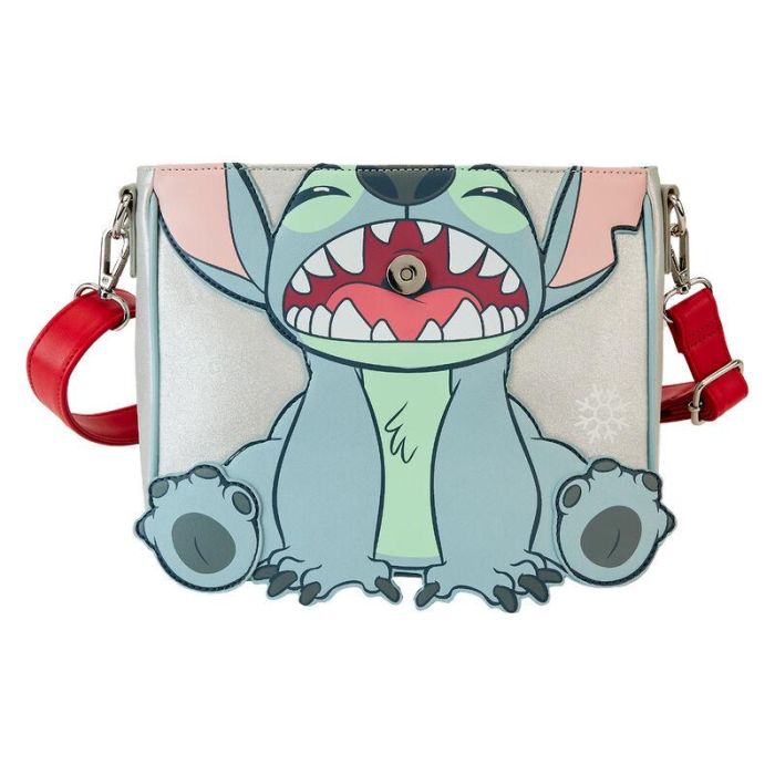 Bolso glitter Holiday Stitch Disney Loungefly 4