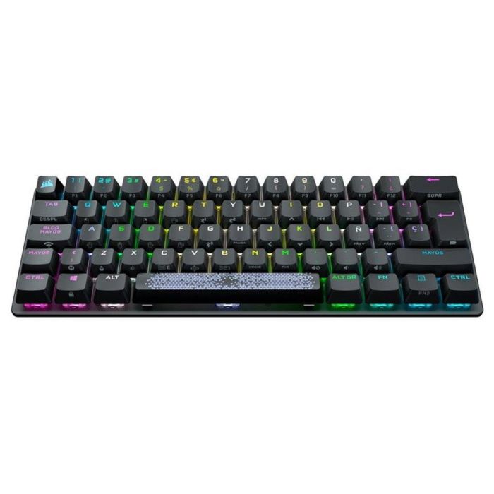 Corsair K70 PRO MINI WIRELESS Teclado Gaming Mecánico 60% CHERRY MX Red Tri-Modo 8000Hz ES 2