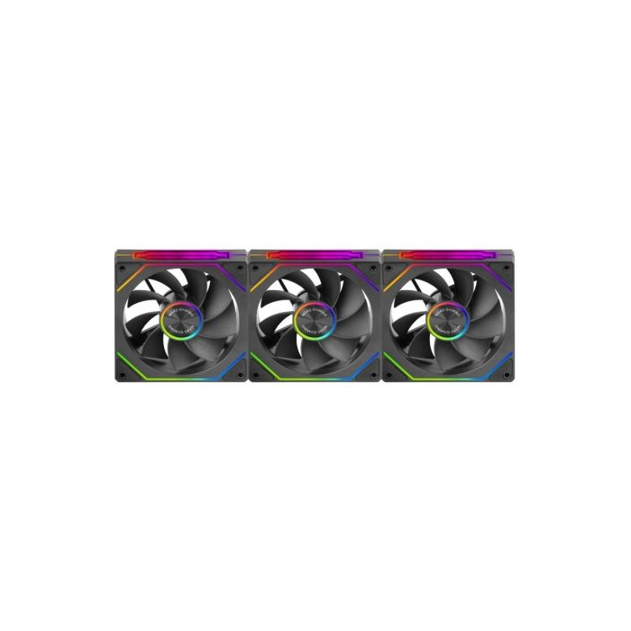 Pack 3 Ventiladores Invertidos Mars Gaming MF-LINKFINITYKIT2R/ 12cm/ ARGB 4