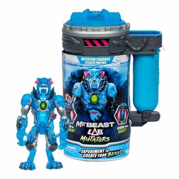 Figura mr. beast figuras mutantes 14 cm ¡añade líquido, pulsa el escáner dactilar y revela tu mutador! - modelos surtidos 5