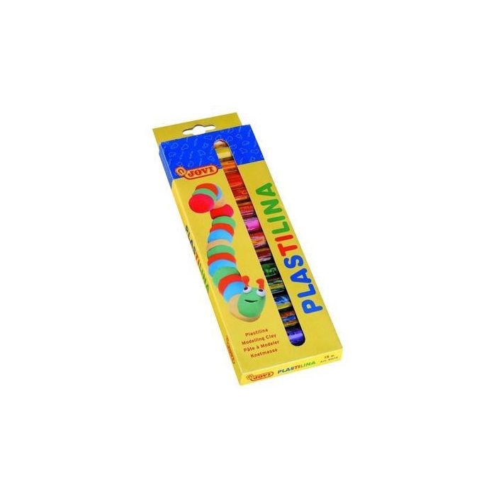 Jovi Plastilina Barra 15 gr, Colores Surtidos, Estuche 15 Unidades Jovi Plastilina Barra 15 gr, Colores Surtidos, Estuche 15 Unidades