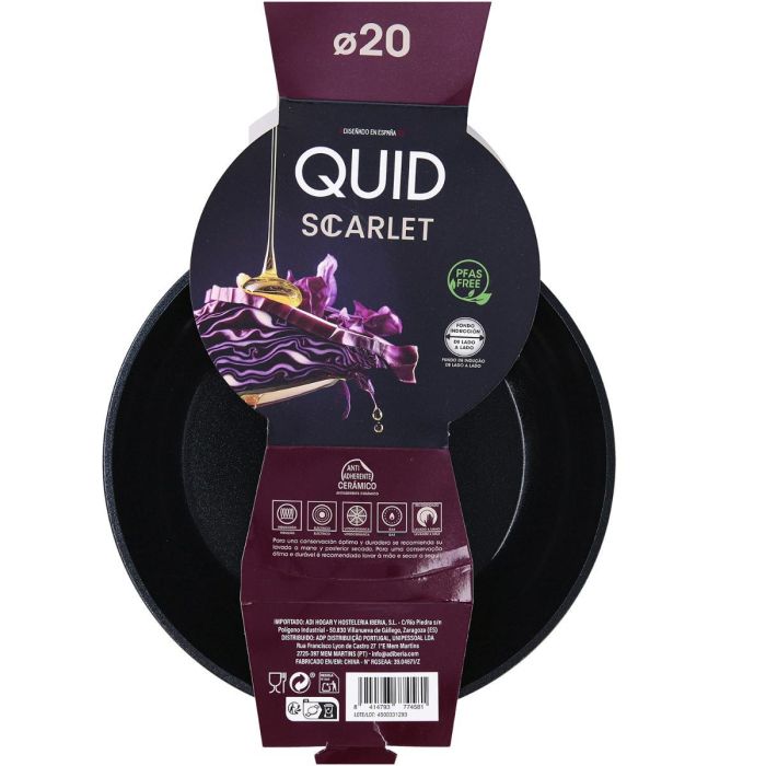 Sartén Aluminio Forjado Scarlet Quid 20 cm (6 Unidades) 3