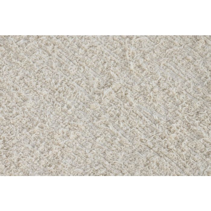 DKD Home Decor Alfombra Jarapa Crudo 120 x 1 x 70 cm Algodón Reciclado y Poliéster 2