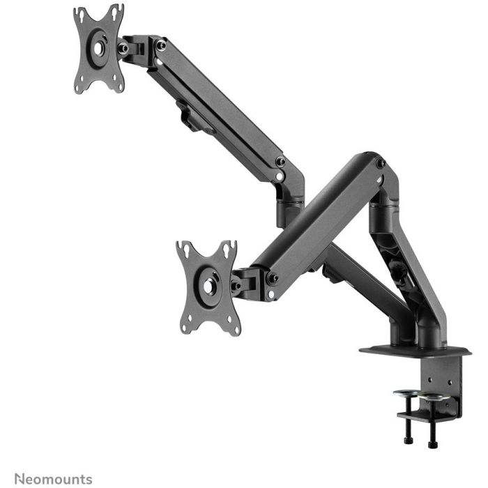 Neomounts FPMA-D650DBLACK Soporte de mesa para 2 monitores, hasta 27", Negro 11