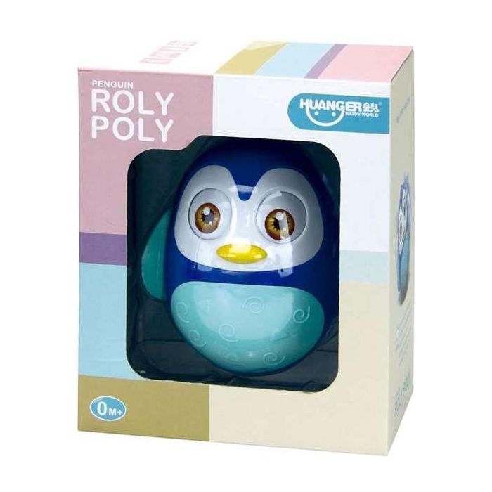 Tentetieso Pingüino con movimiento de ojos 16x10x19cm - Modelos surtidos 1