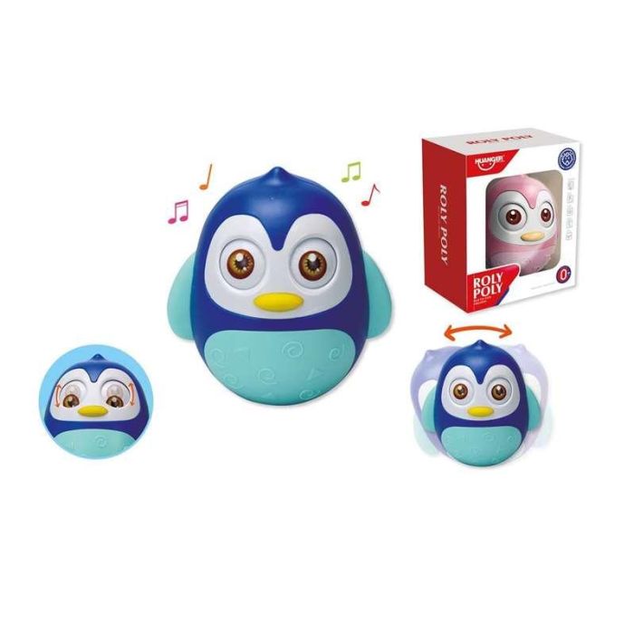 Tentetieso Pingüino con movimiento de ojos 16x10x19cm - Modelos surtidos 3
