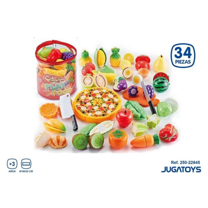 Bolsa verduras 34 piezas 20x18cm 1 Bolsa verduras 34 piezas 20x18cm 1