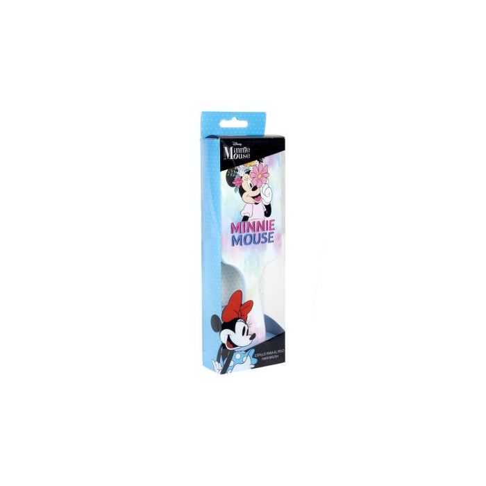 Cepillo Desenredante Minnie Mouse Azul 1