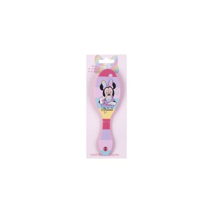 Cepillo Desenredante Disney 8 x 21 x 2,5 cm Rosa Minnie Mouse