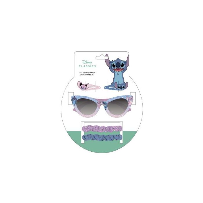 Gafas de sol y accesorios de belleza infantil stitch 15.0 x 17.0 x 2.0 cm