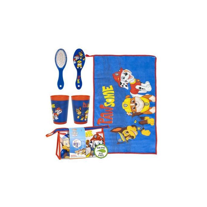 Neceser aseo de viaje con accesorios paw patrol 23.0 x 15.0 x 8.0 cm