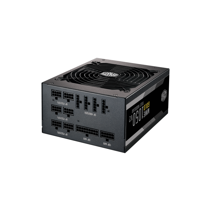 Cooler Master MWE Gold 1050 - V2 Full Modular unidad de fuente de alimentación 1050 W 24-pin ATX ATX Negro 3