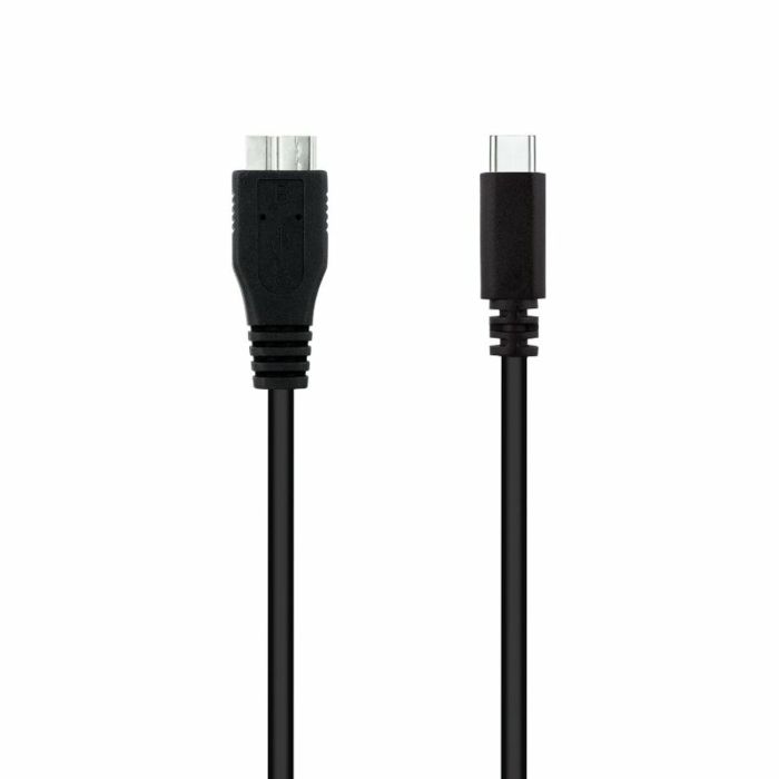 Cable USB a micro USB NANOCABLE 10.01.1201-BK 1