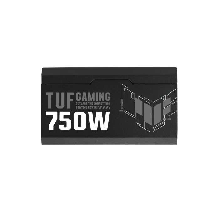 ASUS TUF Gaming 750W Gold unidad de fuente de alimentación 20+4 pin ATX ATX Negro 4