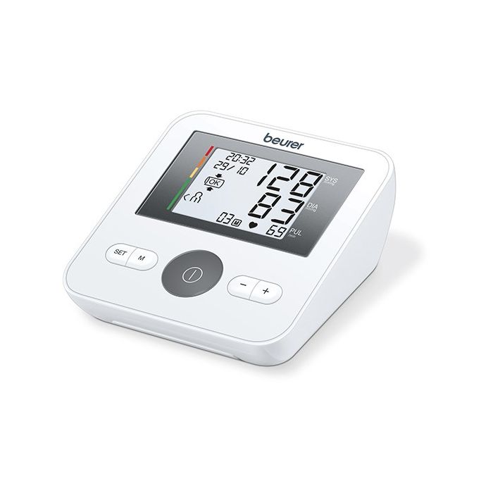 TENSIOMETRO DE BRAZO BLUETOOTH BEURER BM-57 - DETECCIÓN DE ARRITMIAS - BRAZALETE PARA CONTORNOS DE BRAZO 23-43CM - PANTALLA XL - APP HEALTH TENSIOMETRO DE BRAZO BLUETOOTH BEURER BM-57 - DETECCIÓN DE ARRITMIAS - BRAZALETE PARA CONTORNOS DE BRAZO 23-43CM - PANTALLA XL - APP HEALTH