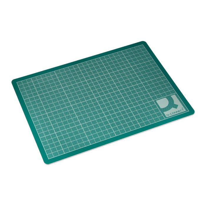 Plancha Para Corte Q-Connect Din A4 3 mm Grosor Color Verde