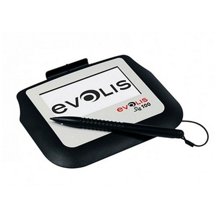 Evolis SIG100 10,2 cm (4") Blanco, Negro LCD