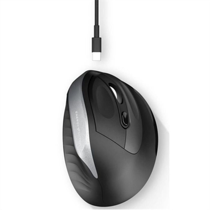 Ratón Inalámbrico Óptico Energy Sistem Office Mouse 5 Comfy Negro/Gris