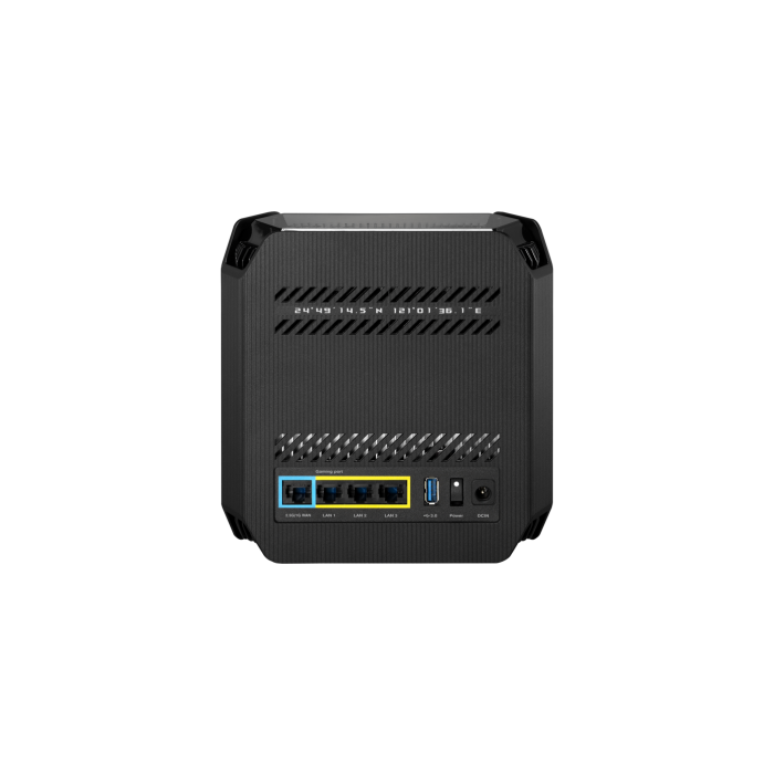 ASUS ROG Rapture GT6 Tribanda (2,4 GHz/5 GHz/5 GHz) Wi-Fi 6 (802.11ax) Negro 4 Interno 5