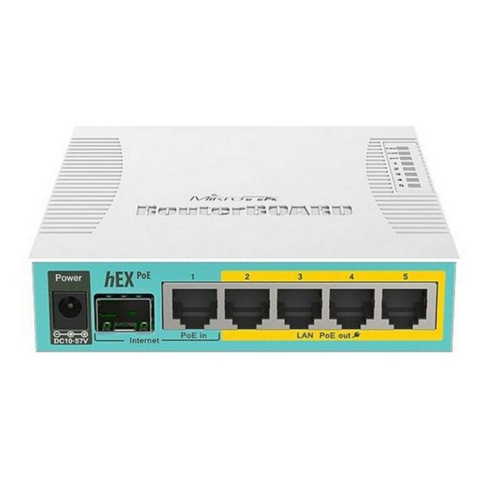 Router Mikrotik hEX PoE 800 Ghz 10/100/1000 Mbps 3