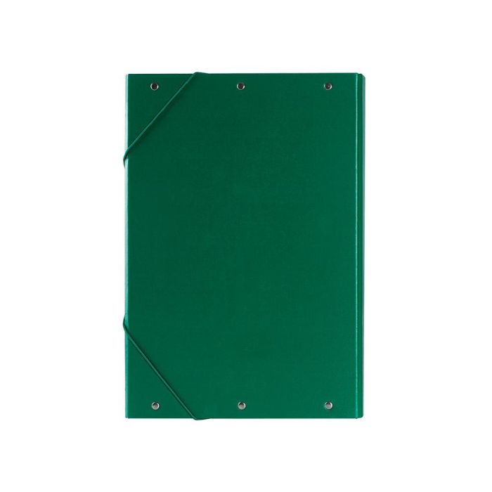Carpeta Proyectos Liderpapel Folio Lomo 30 mm Carton Forrado Verde 1