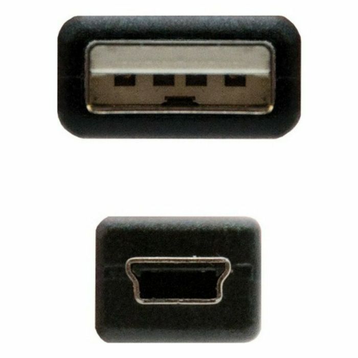 Adaptador USB C a DisplayPort NANOCABLE 10.01.0400 Negro 50 cm 1