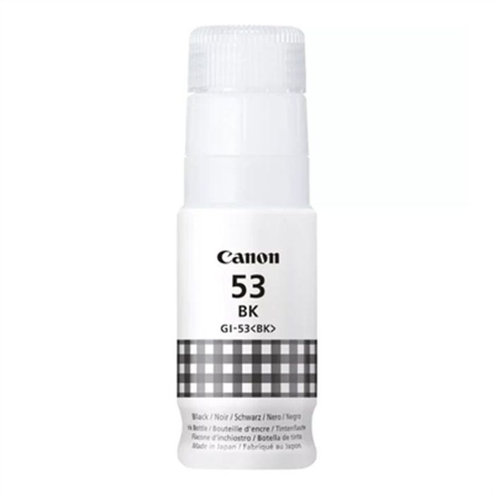 Botella de tinta - Canon - GI -53BK - Negro - Compatibilidad Pixma G650 y G550 - (4699C001)