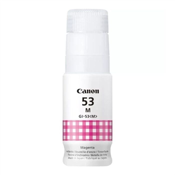 Botella de tinta - Canon - GI -53m - Magenta - Compatibilidad Pixma G650 y G550 - (4681C001)