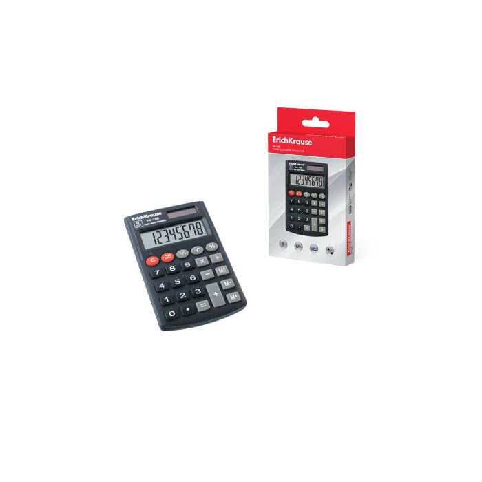 Calculadora de Bolsillo Pc-102 8Digitos ERICH KRAUSE 40102