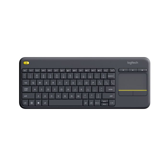 Teclado Logitech 920-007145 Inglés EEUU Negro QWERTY