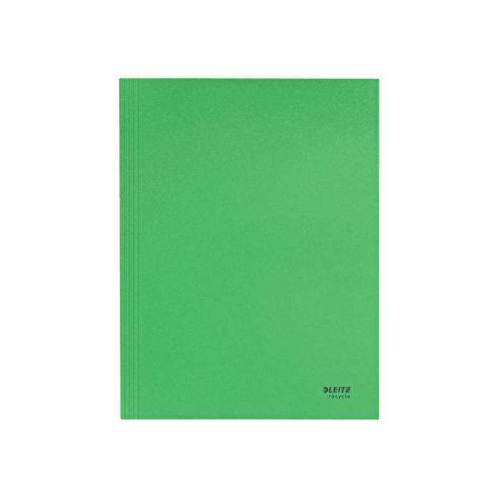 Carpeta Carton 3 Solapas A4 Recycle 100% Verde Leitz 39060055