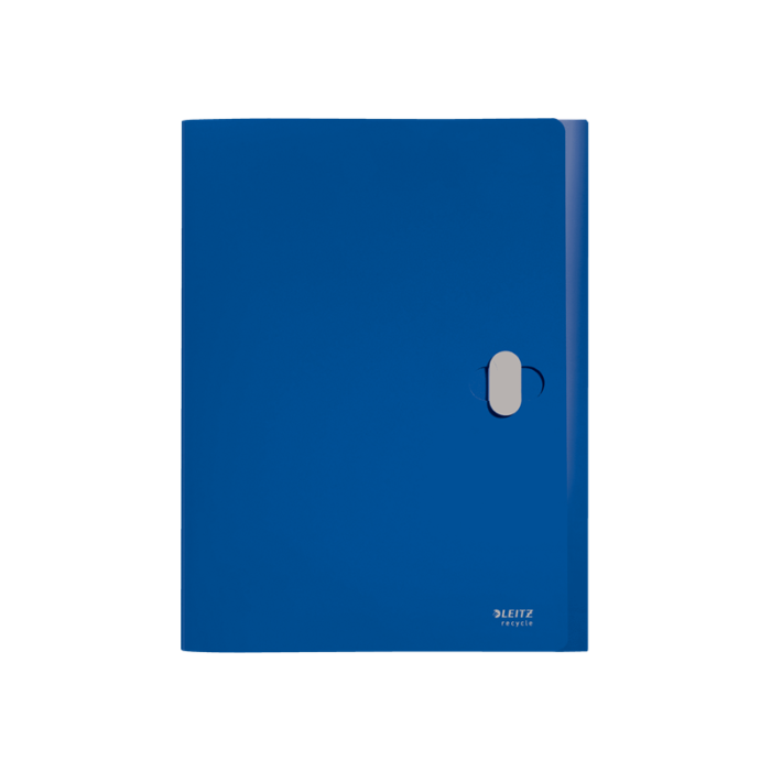 Carpeta Polipropileno de Proyectos 38Mm y Cierre Broche Giratorio A4 Recycle Azul Leitz 46230035 1